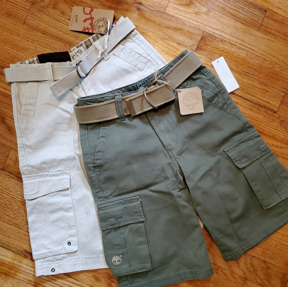OTB and Timberland Cargo Shorts